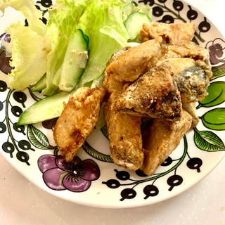 ブリの切り身で作る♡カレー風味の竜田揚げ